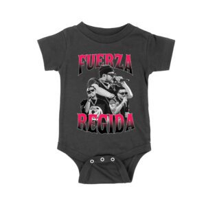 111-xpantia Fuerza Regida Photo Collage - Regional Mexican Music Group T-Shirt Design Unisex Baby Jersey – Viva Party