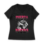 111-xpantia Fuerza Regida Photo Collage - Regional Mexican Music Group T-Shirt Design Women Jersey V-Neck – Viva Party