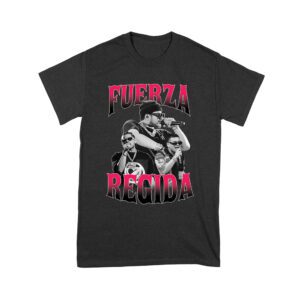 111-xpantia Fuerza Regida Photo Collage - Regional Mexican Music Group T-Shirt Design Unisex Youth – Viva Party