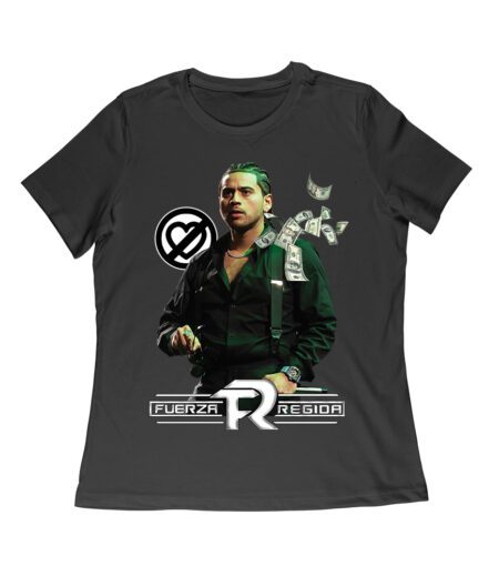 111-xpantia Fuerza Regida ? Urban Latino Band Graphic T-Shirt Design Women Relaxed – Viva Party