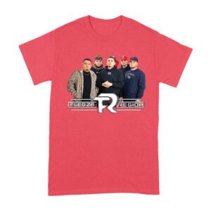 111-xpantia Fuerza Regida Team ? Collage Graphic Latino Band Tee Unisex Adult