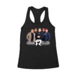111-xpantia Fuerza Regida Team ? Collage Graphic Latino Band Tee Women's Racerback Tank Top – Viva Party