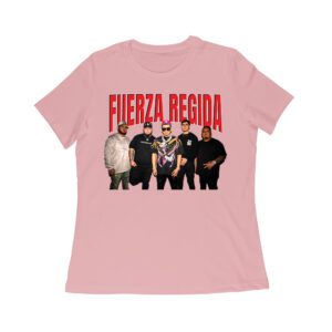 111-xpantia Fuerza Regida Team ? Regional Mexican Urban Band T-Shirt Women Relaxed