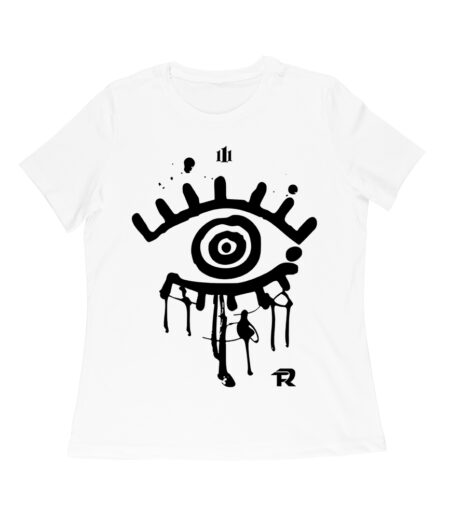 111-xpantia Eye Design ? Fuerza Regida Inspired Streetwear T-Shirt  Women Relaxed