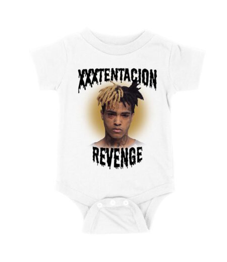 XXXTentacion Revenge T-Shirt ? Bold Tribute Streetwear Graphic Tee for Rap Fans Unisex Baby Jersey