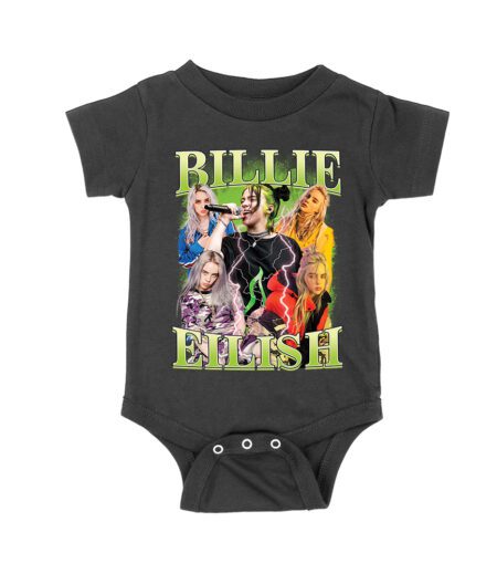 Billi-Eilsh Live Collage Concert Style T-Shirt for Music Lovers Unisex Baby Jersey – Viva Party