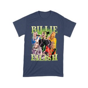 Billi-Eilsh Live Collage Concert Style T-Shirt for Music Lovers Unisex Toddler
