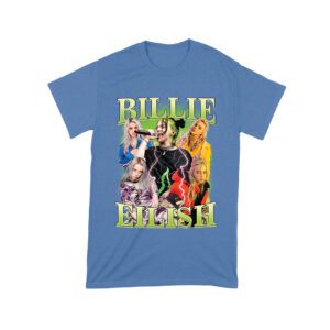 Billi-Eilsh Live Collage Concert Style T-Shirt for Music Lovers Unisex Toddler
