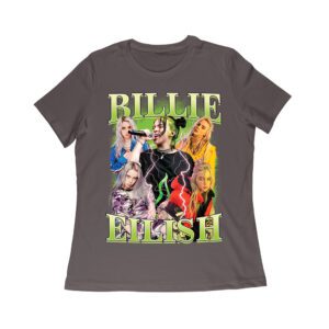 Billi-Eilsh Live Collage Concert Style T-Shirt for Music Lovers Women Relaxed