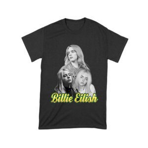 Billie Eilish Black-and-White Emotional Portrait T-Shirt for True Fans Unisex Toddler – Viva Party