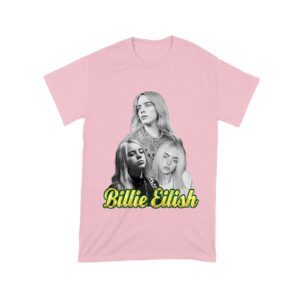 Billie Eilish Black-and-White Emotional Portrait T-Shirt for True Fans Unisex Toddler