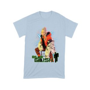 Billie Eilish Electric Vibe Oversized Hoodie Graphic T-Shirt Unisex Toddler