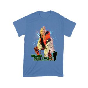 Billie Eilish Electric Vibe Oversized Hoodie Graphic T-Shirt Unisex Toddler
