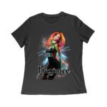 Electric Power Beyonce Graphic T-Shirt with Lightning and Bold Presence Women Relaxed – Viva Party