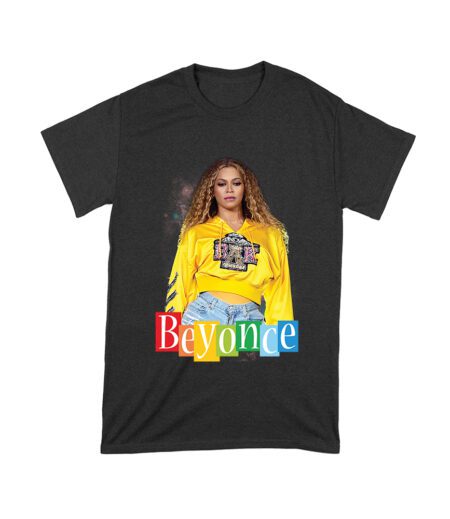 Yellow Sweatshirt Style Beyonce T-Shirt with Confident Stage Look Unisex Toddler – Viva Party