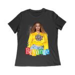 Yellow Sweatshirt Style Beyonce T-Shirt with Confident Stage Look Women Relaxed – Viva Party