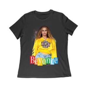 Yellow Sweatshirt Style Beyonce T-Shirt with Confident Stage Look Women Relaxed – Viva Party