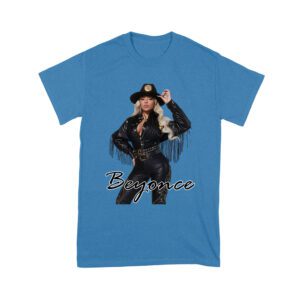 Cowgirl Hat and Fringe Jacket Beyonce Graphic Tee with Signature Style Unisex Youth