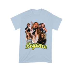 Multi-Image Singing Beyonce Graphic T-Shirt with Spark Effects Unisex Toddler