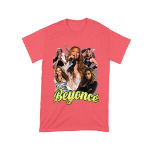 Multi-Image Singing Beyonce Graphic T-Shirt with Spark Effects Unisex Toddler