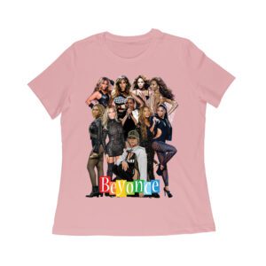 Powerful Group Pose Beyonce T-Shirt Featuring Fashion Looks and Attitude Women Relaxed