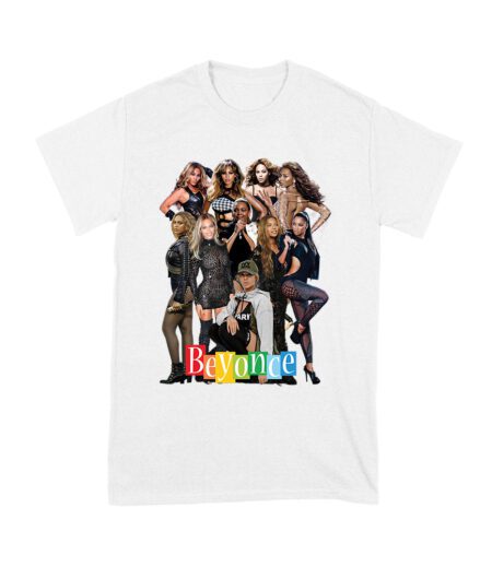 Powerful Group Pose Beyonce T-Shirt Featuring Fashion Looks and Attitude Unisex Youth