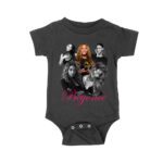 Black and White Beyonce Portrait T-Shirt with Touch of Color Contrast Unisex Baby Jersey – Viva Party