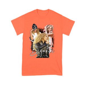Beyonce Candid Moments Graphic Tee with Happy Expressions and Singing Style Unisex Youth