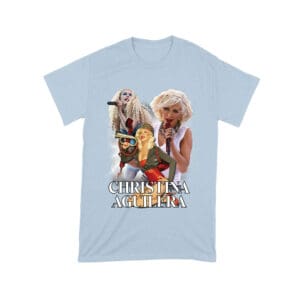 Stage Performance Christina Aguilera T-Shirt with Bold Singing Moments Unisex Toddler