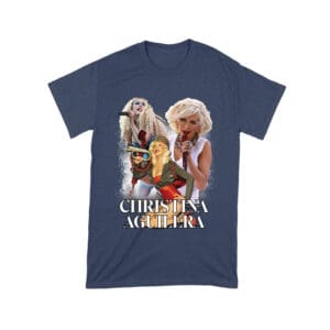 Stage Performance Christina Aguilera T-Shirt with Bold Singing Moments Unisex Toddler