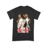 Sassy Christina Aguilera T-Shirt with Red Dress and Confident Expression Unisex Toddler – Viva Party