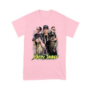 Daddy Yankee Bold Stage Performance Portrait T-Shirt with Lightning Effects Unisex Youth