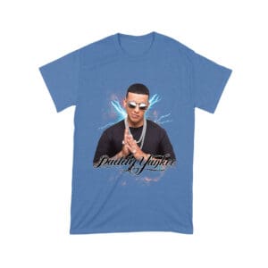 Daddy Yankee Retro Laser Energy Design T-Shirt with Neon Highlights Unisex Toddler