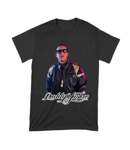 Daddy Yankee Collage T-Shirt with Multiple Action Poses and Signature Unisex Toddler – Viva Party