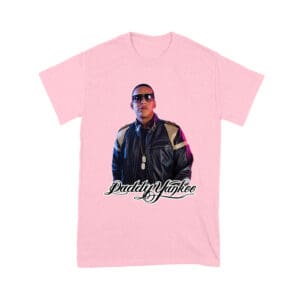 Daddy Yankee Collage T-Shirt with Multiple Action Poses and Signature Unisex Youth