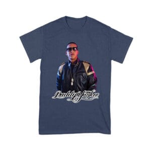 Daddy Yankee Collage T-Shirt with Multiple Action Poses and Signature Unisex Youth
