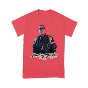 Daddy Yankee Collage T-Shirt with Multiple Action Poses and Signature Unisex Youth