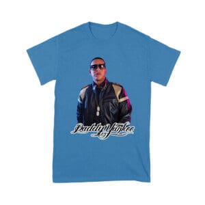 Daddy Yankee Collage T-Shirt with Multiple Action Poses and Signature Unisex Youth