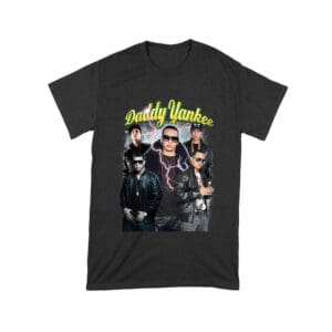 Daddy Yankee Classic Portrait T-Shirt with Hat and Reflective Glow Unisex Toddler – Viva Party