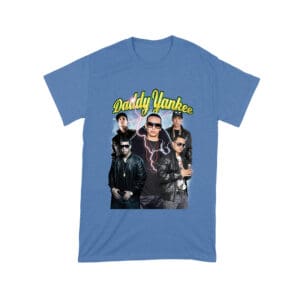 Daddy Yankee Classic Portrait T-Shirt with Hat and Reflective Glow Unisex Toddler