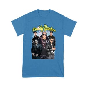 Daddy Yankee Classic Portrait T-Shirt with Hat and Reflective Glow Unisex Youth