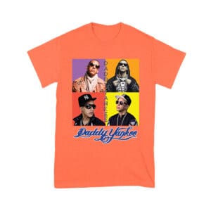 Daddy Yankee Live Concert Crowd Montage T-Shirt with Bold Logo Unisex Youth