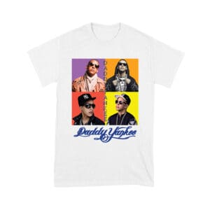 Daddy Yankee Live Concert Crowd Montage T-Shirt with Bold Logo Unisex Youth