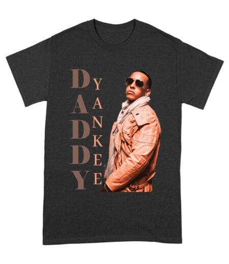 Daddy Yankee Vintage Yellow Block Signature T-Shirt with Color Grid Unisex Adult – Viva Party