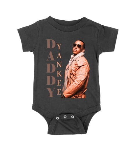 Daddy Yankee Vintage Yellow Block Signature T-Shirt with Color Grid Unisex Baby Jersey – Viva Party