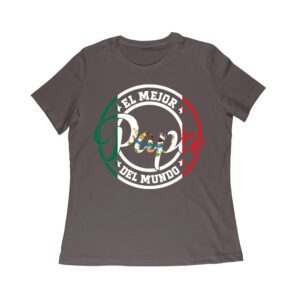 El-Mejor-Papa-Del-Mundo Mexican Father's-Day T-Shirt Gift for Dad Women Relaxed