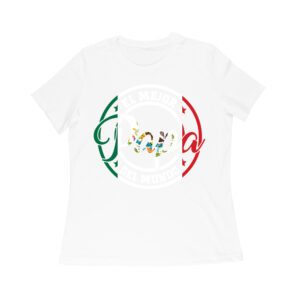 El-Mejor-Papa-Del-Mundo Mexican Father's-Day T-Shirt Gift for Dad Women Relaxed