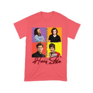 Retro Pop Color Blocks Hary-Styls Graphic T-Shirt for Music Lovers Unisex Toddler