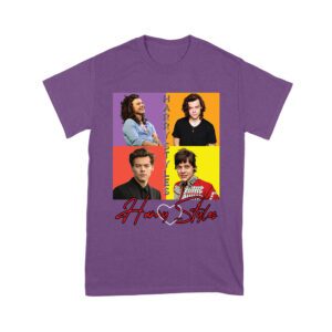 Retro Pop Color Blocks Hary-Styls Graphic T-Shirt for Music Lovers Unisex Youth
