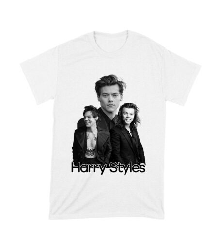 Monochrome Multi-Pose Hary-Styls T-Shirt for Classic Style Fans Unisex Toddler
